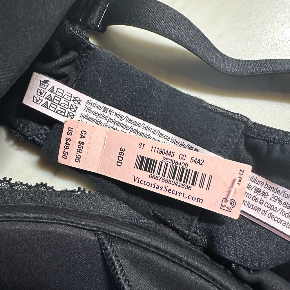 Stylish Black Bikini Top - Picture 6 of 9